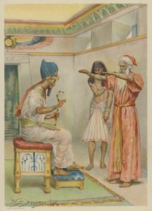 Jacob Blessing Pharaoh by W.S. Stacey